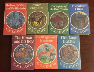 The Chronicles Of Narnia Vintage Set,  C.  S.  Lewis - Collins,  Bodley Head - Rare