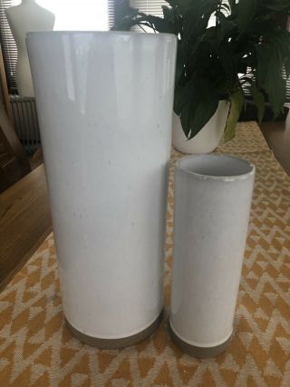 The White Company 2 X Vases
