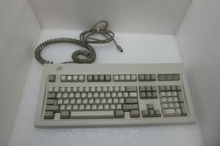 Vintage IBM 1391401 Keyboard PS/2 10 - 15 - 91 3