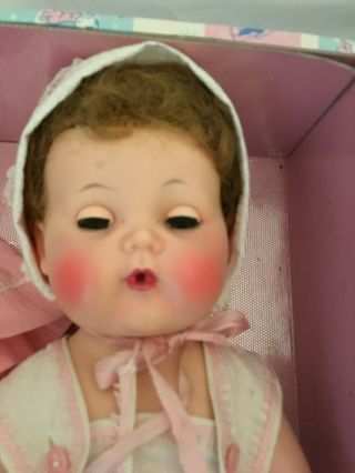 1950 ' s American Character 16 inch Tiny Tears doll with Trunk Clothing Vintage 2