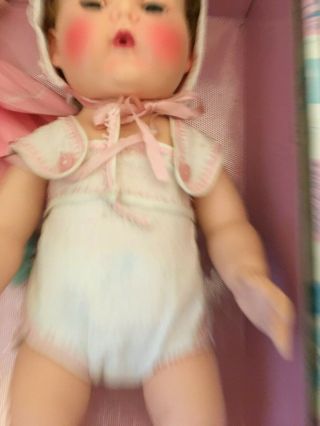 1950 ' s American Character 16 inch Tiny Tears doll with Trunk Clothing Vintage 3