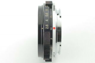 【RARE MINT】 Olympus E.  Zuiko Auto - S Pancake Lens 38mm F/2.  8 For PEN F FT JAPAN 5