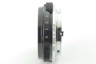 【RARE MINT】 Olympus E.  Zuiko Auto - S Pancake Lens 38mm F/2.  8 For PEN F FT JAPAN 6