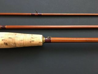Rare 8’ Goodwin Granger Bamboo Trade Rod 2