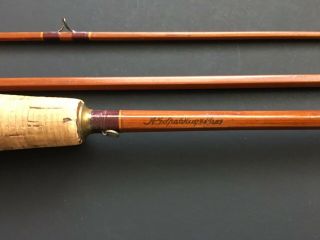 Rare 8’ Goodwin Granger Bamboo Trade Rod 3