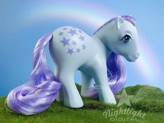 My Little Pony Stranger Things Applejack Customized As G1 Vintage Bluebelle