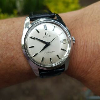 Vintage Omega Seamaster Automatic Stainless Steel " Ref.  166.  010 " Cal.  562