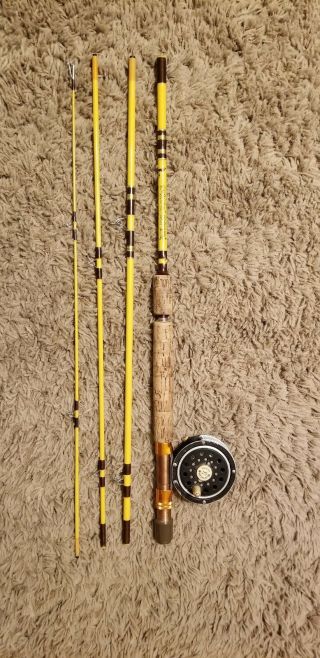 Vintage Fly Fishing Rod And Reel