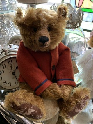 Pat Murphy Bear Awesome Brown Color This One Is Vintage Red Jacket