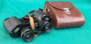 Vintage Carl Zeiss Jena " Deltrintem " 8 X 30 Binoculars German Made