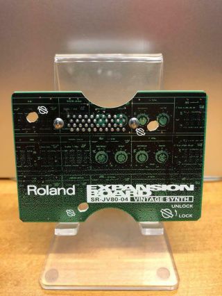 Roland Sr - Jv80 - 04 Vintage Synth Expansion Board - See Patch List Inside,