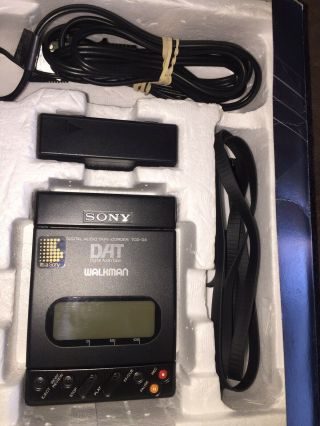 Sony TCD - D3 Walkman DAT Recorder Restored Vintage Box 3