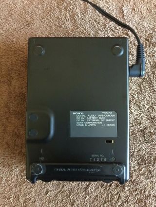Sony TCD - D3 Walkman DAT Recorder Restored Vintage Box 6