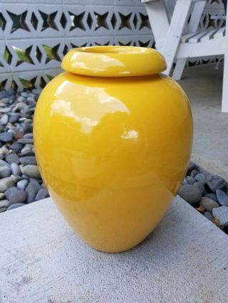 Vintage Bauer Pottery Oil Jar