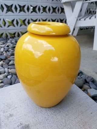 Vintage Bauer Pottery Oil Jar 2