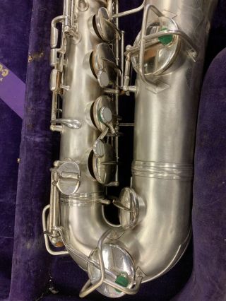Antique Vintage 1914 CG Conn Sax Saxophone for repair/needs cleaned pads, 5