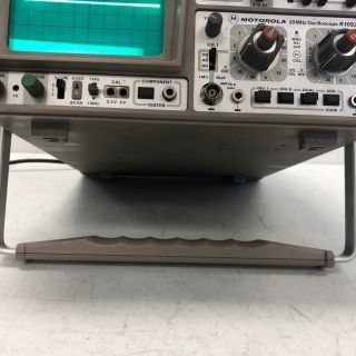 Motorola 20 MHz Oscilloscope R1053A Vintage Rare and w/ Stand 5