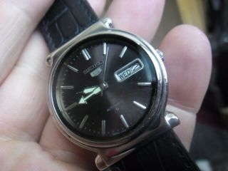 Vintage Retro Gents Seiko 5 Automatic Watch 6309 - 7150