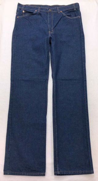 I110 NWOT VTG Levis USA MADE 517 Orange Tab Bootcut Jeans sz 38x36 (Mea 36x35.  5) 3