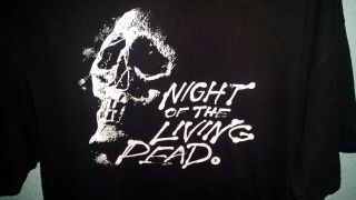 Rare Vintage 90s Night of the Living Dead Horror Movie T - Shirt - Size XL Hanes Tag 3