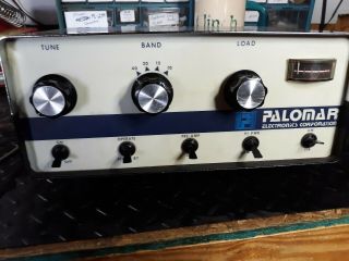 Vintage Palomar 300a Tube Linear Amplifier With Power Supply Ham Radio Base