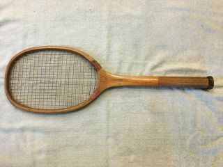 Vintage Tennis Racket,  Geo.  G.  Bussey & Co. ,  Circa 1935,  Gut Strings