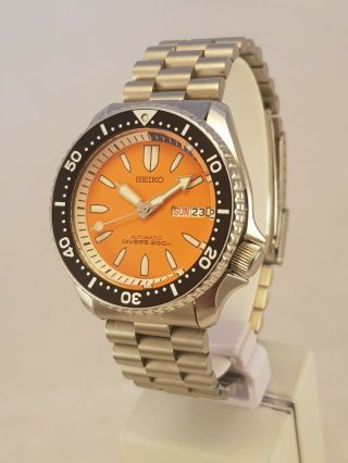 Seiko Skxa55 Orange Bullet Diver 