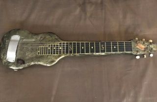 RARE Vintage Dickerson Lap Steel Electric Guitar W Matching Dickerson Amplifier 2