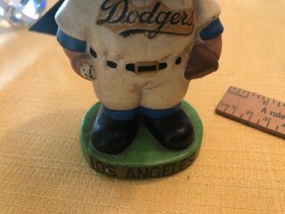 Vintage 1960’s Los Angeles Dodgers MLB Baseball Nodder Green Base Bobblehead 4