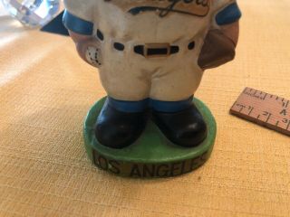 Vintage 1960’s Los Angeles Dodgers MLB Baseball Nodder Green Base Bobblehead 5