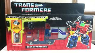 Vintage Transformers Powermaster Optimus Prime G1 | Complete
