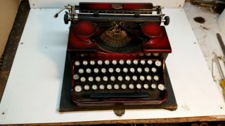Antique 1930 Royal Portable Typewriter Model P with Case 7