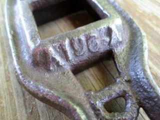 Antique VTG Very Rare John Deere Cutout A196 - A Wrench Tractor Tool 1911 - 1912 2