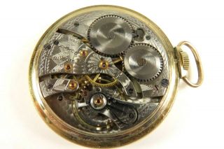 Antique Waltham pocket watch with Masonic symbols and Masonic chain 1928 7