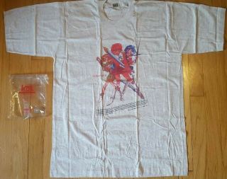 Vintage 1995 Magic Knight Rayearth Shirt L 90s Sailor Moon Clamp Sega Retro