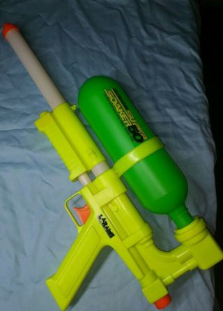 Vintage 1990 Larami Soaker 50 Blaster Water Gun Squirt Great.