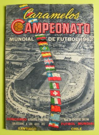 World Cup Wc Chile 1962 Chili 62 Album Complete Salo - Rare Edition (no Panini)