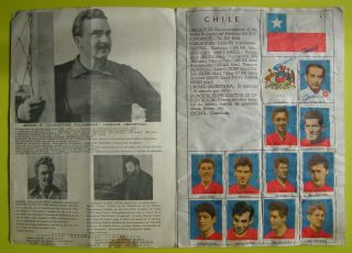 World Cup WC Chile 1962 Chili 62 Album Complete SALO - Rare Edition (No Panini) 2