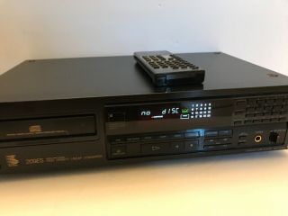 Vintage Sony Cdp - 209es Compact Disk Cd Player Deck - Variable Out - With Remote