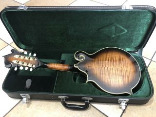 RARE Washburn M - 120 Richie Owens Signature Mandolin F - Style w/Case 4