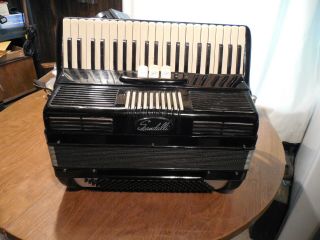 Vintage Scandalli Accordion 15 472 6 With Case Made In Italy