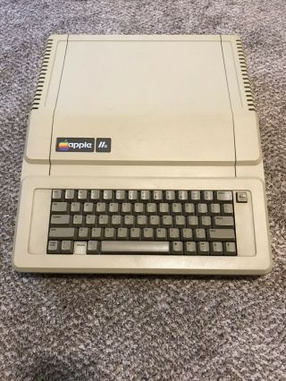 Vintage Apple IIe Computer System,  Floppy Disk Drive 2
