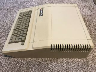 Vintage Apple IIe Computer System,  Floppy Disk Drive 4