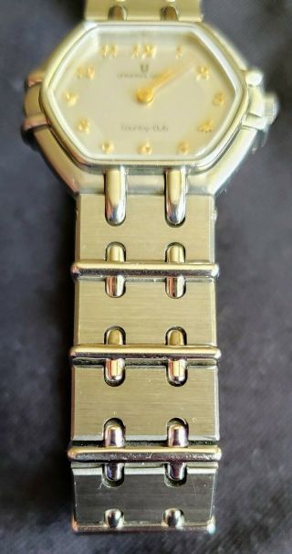 Vintage Universal Geneve Swiss Watch Sport Bracelet Stainless Steel Ladies 6