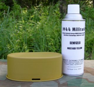 German Wwii Senfgelb (mustard Yellow) 12 Oz Can Spray Paint (lacquer)
