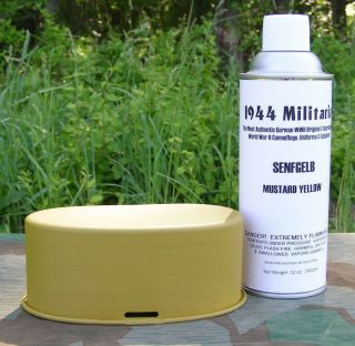 German WWII Senfgelb (Mustard Yellow) 12 oz Can SPRAY PAINT (Lacquer) 2