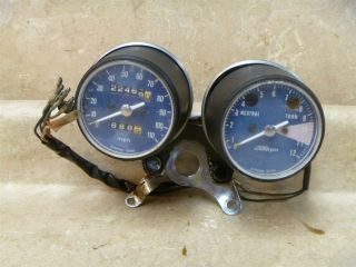 Honda 360 Cj Cj360 Speedometer Tachometer Gauges Vintage 1976 Mt730