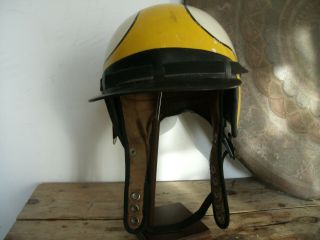 vintage motorcycle helmet.  kurzal wall of death.  classic car bike scooter 6