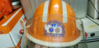 Nyc Ems Emt Paramedic Not Fdny Vintage Helmet 1980 
