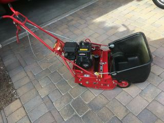 Mclane 17 " Reel Mower With Rare Self Propelled Drive - Very
